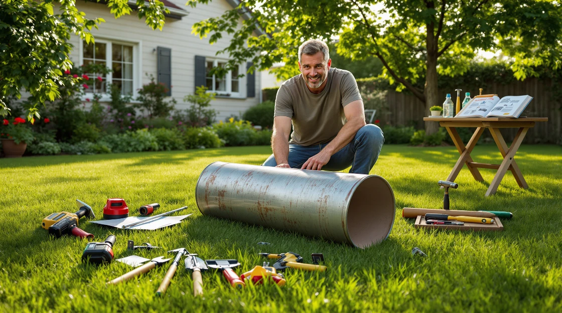 DIY-Projekt: So bauen Sie Ihre eigene Rasenwalze